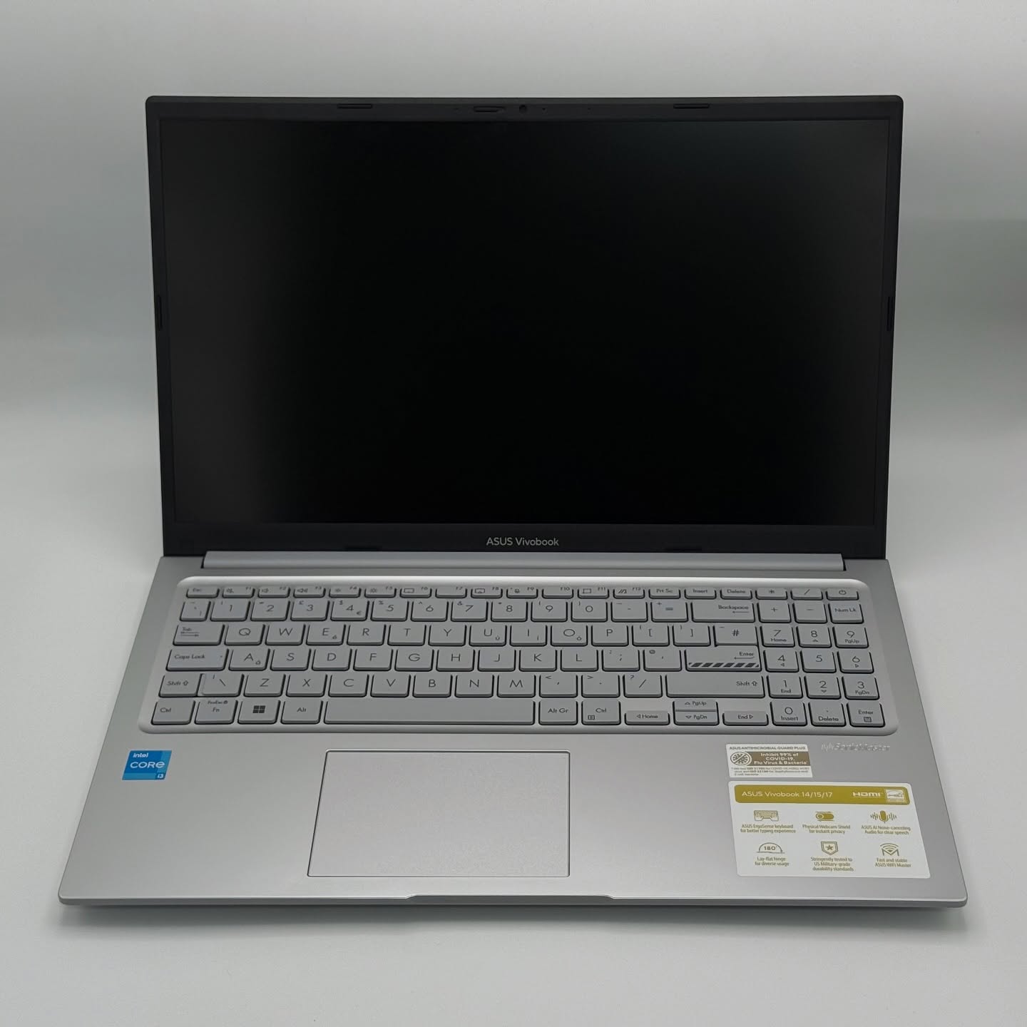 ASUS VIVOBOOK 15 / 13th I3-1315U / 8Go DDR4 / 512Go SSD / 15.6” FHD