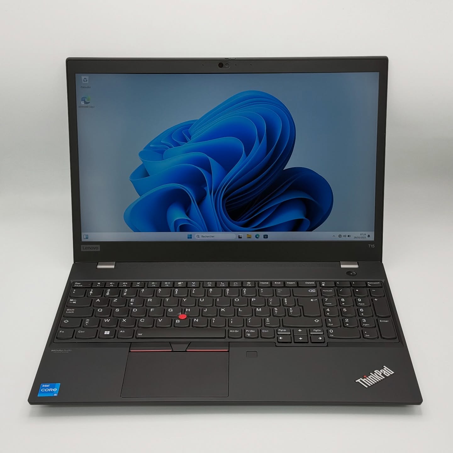 LENOVO THINKPAD T15 / 11th I5-1135G7 / 8Go DDR4 / 512SSD / 15.6” FHD