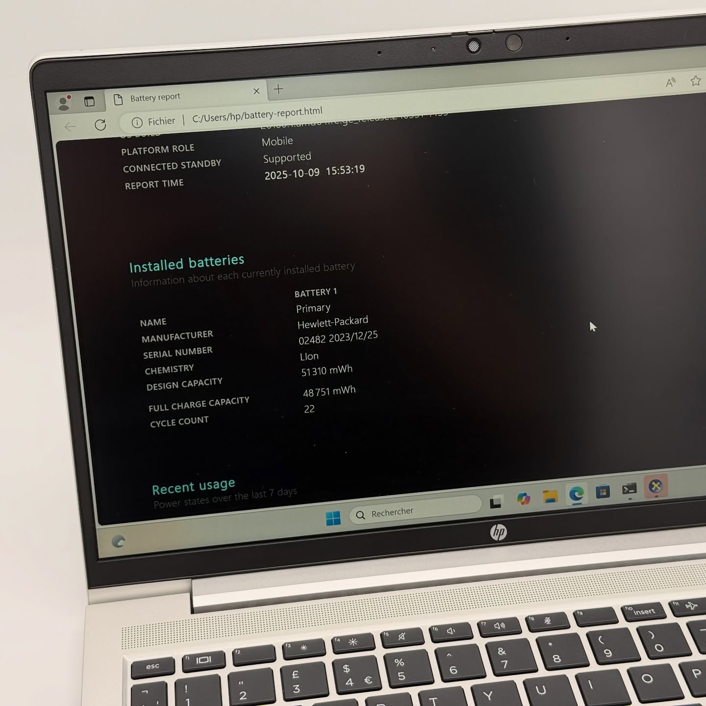 HP PROBOOK 440 G9 / 12th I5-1235U / 16Go DDR4 / 512SSD / 14” FHD – Image 10