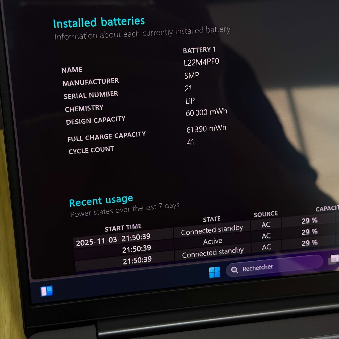 LENOVO SLIM YOGA 6 / RYZEN 7 7840U / 16Go DDR5 / 1To SSD / 14” FHD+ OLED – Image 10