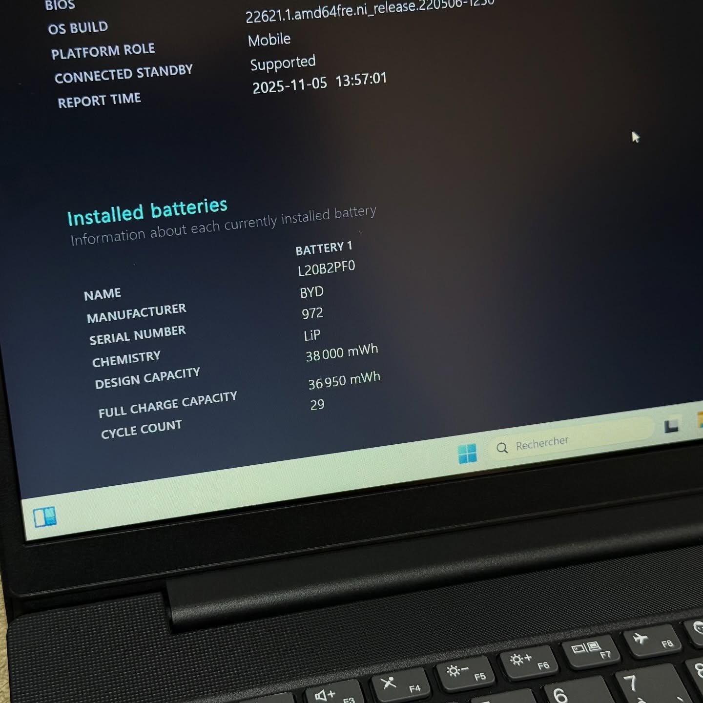 LENOVO V15 G4 / 13th I5-13420H / 8Go DDR4 / 256SSD / 15.6” FHD – Image 10
