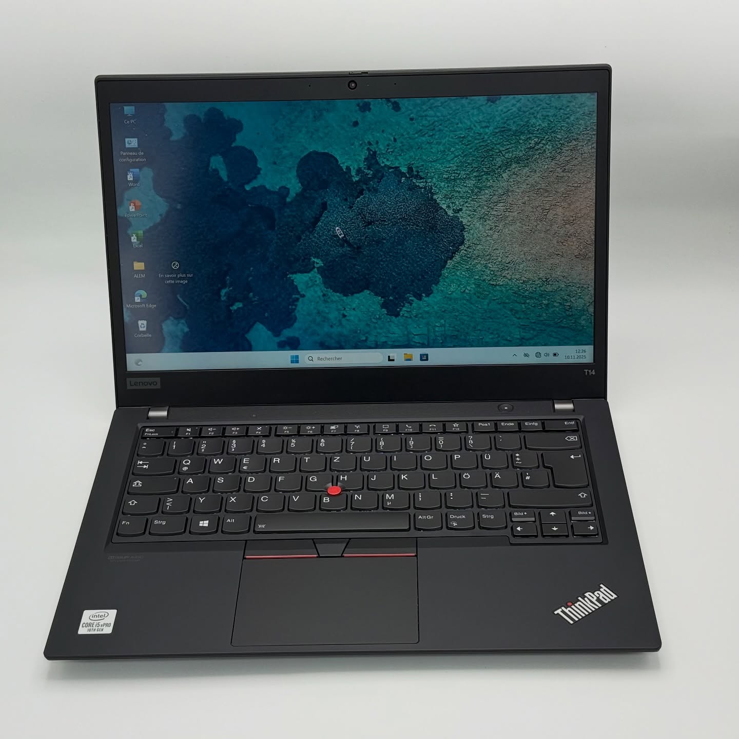 LENOVO THINKPAD T14 / 10th I5-10310U / 16Go DDR4 / 256SSD / 14” FHD