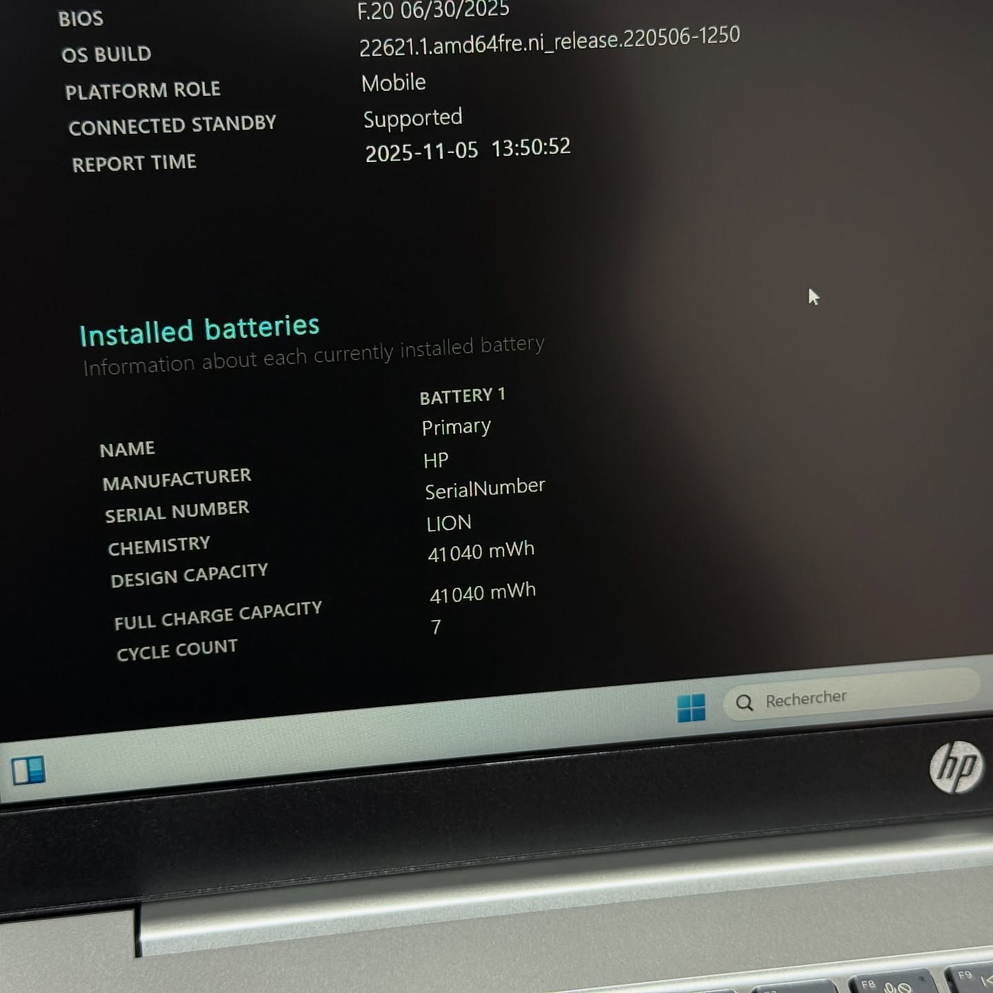 HP LAPTOP 5 / Intel Core 5 120U / 16Go DDR4 / 512SSD / 15.6” FHD – Image 10