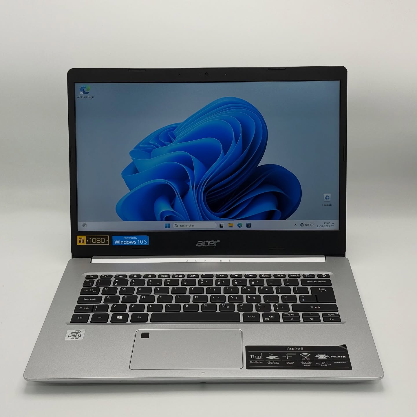 ACER ASPIRE 3 / 10th i3-10110U / 20Go DDR4 / 256SSD / 14” FHD