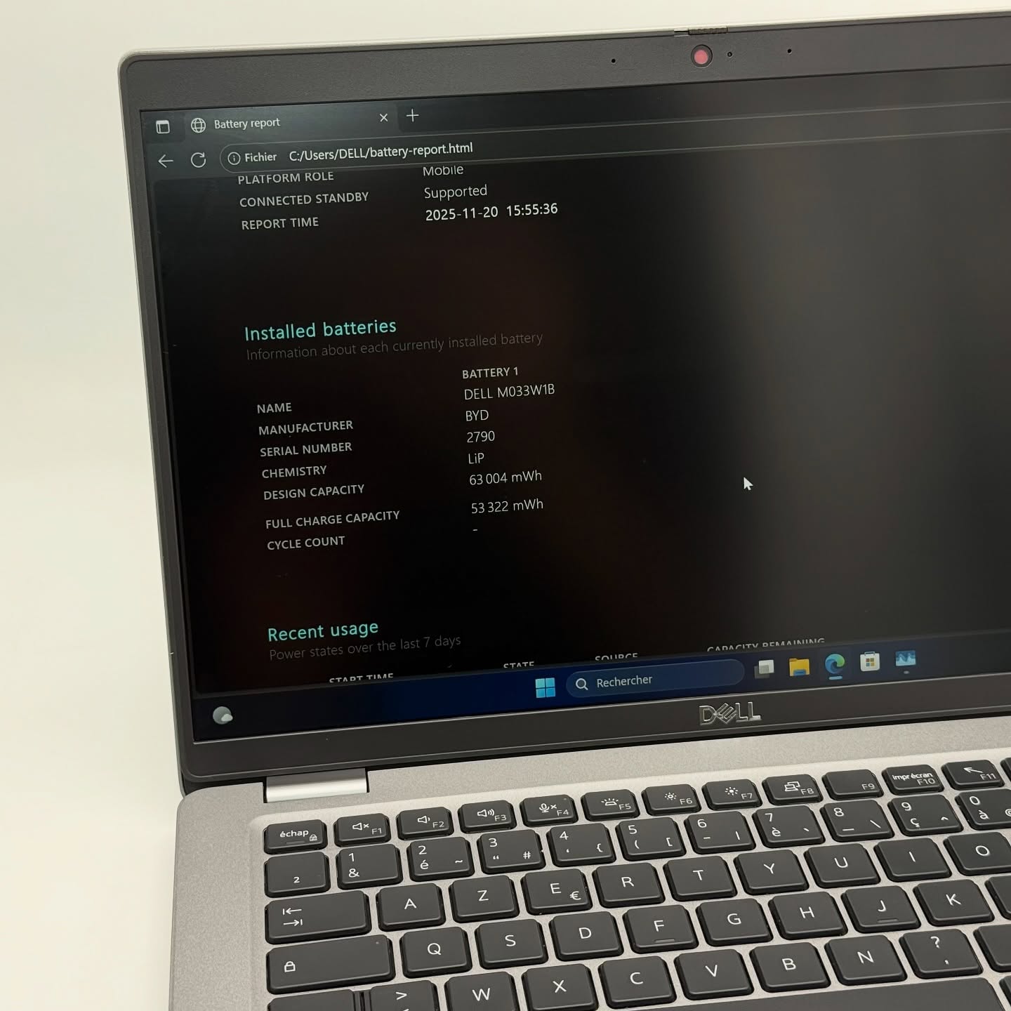 DELL LATITUDE 5420 / 11th i5-1145G7 / 16GO DDR4 / 256SSD / 14” FHD – Image 10