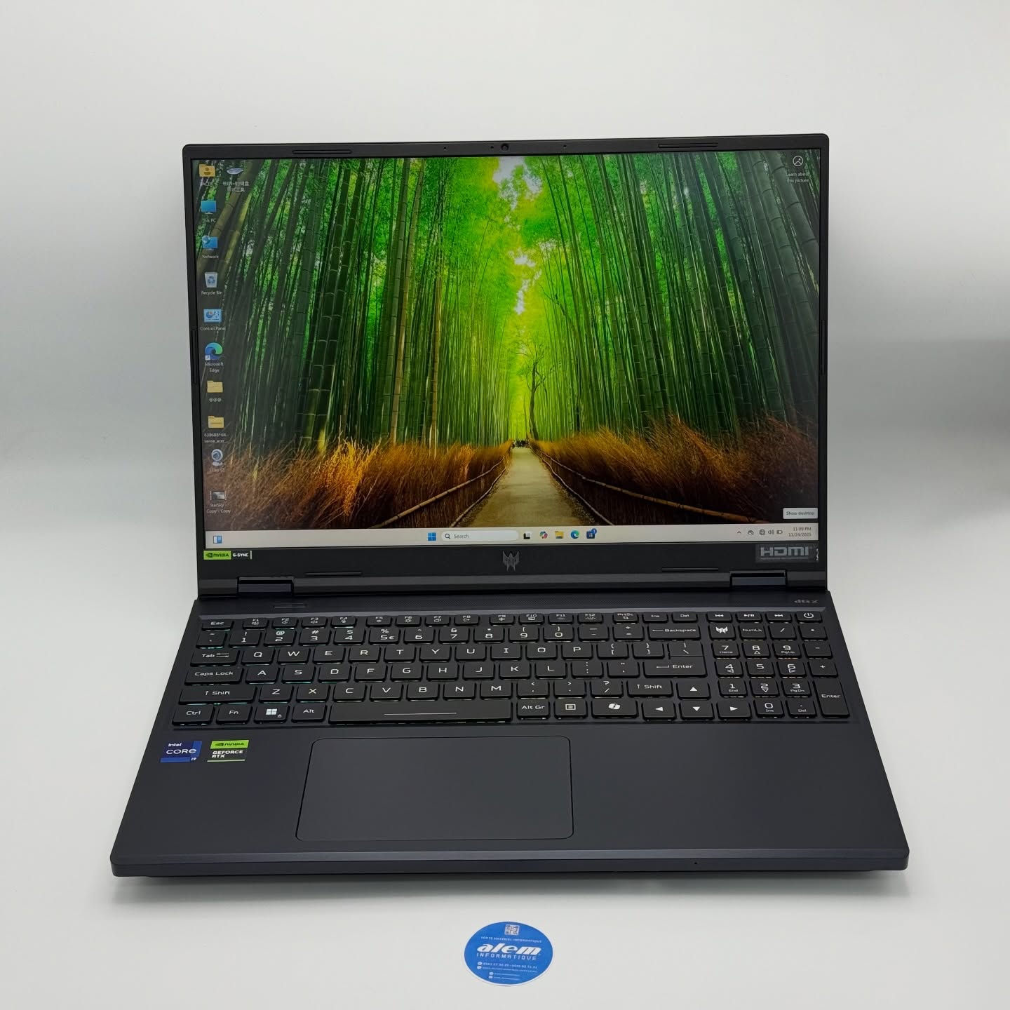 ACER PREDATOR HELIOS NEO 2 / 14th I9-14900HX / 16Go DDR5 / 1To SSD / NVIDIA RTX 4060 8Go / 16” QHD+ 180Hz