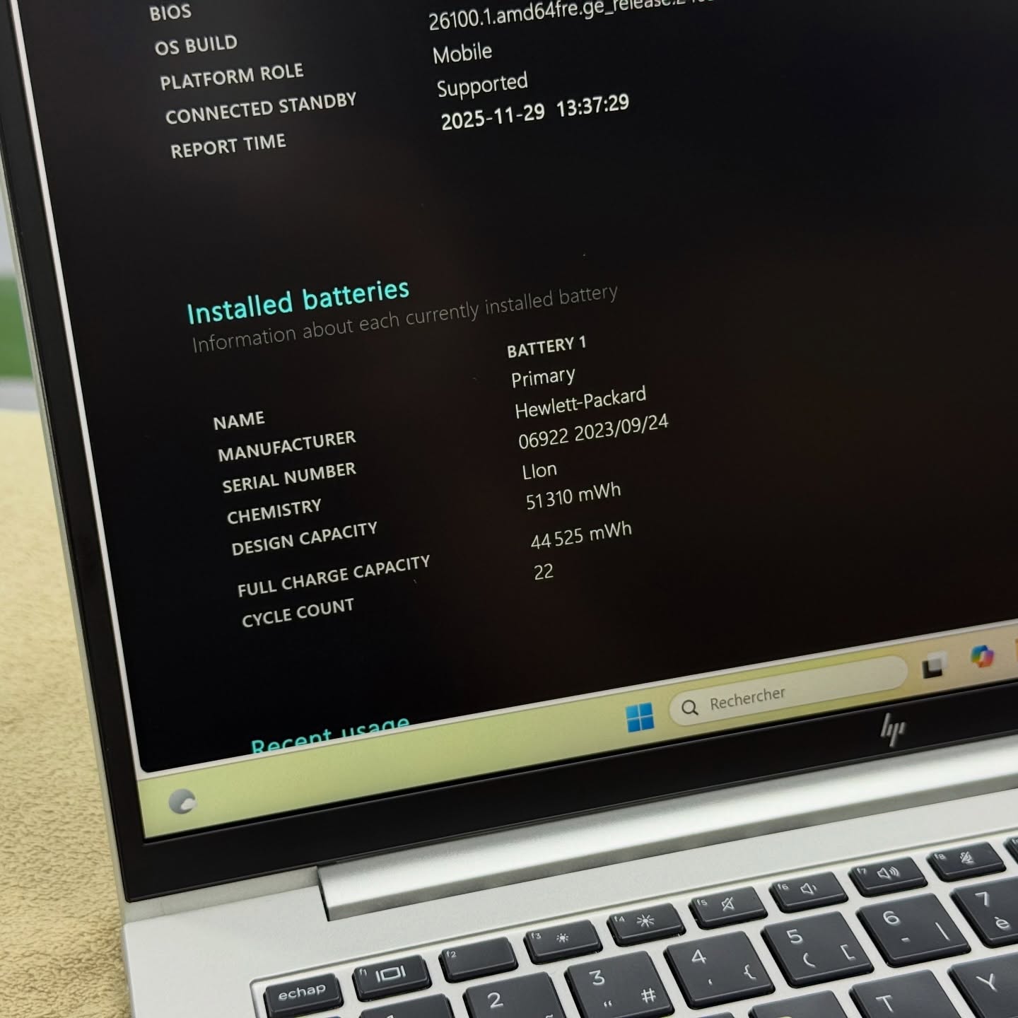 HP EliteBook 840 G9 – i5‑1245U / 16 Go DDR5 / 256 Go SSD NVMe / 14″ FHD+ – Image 10