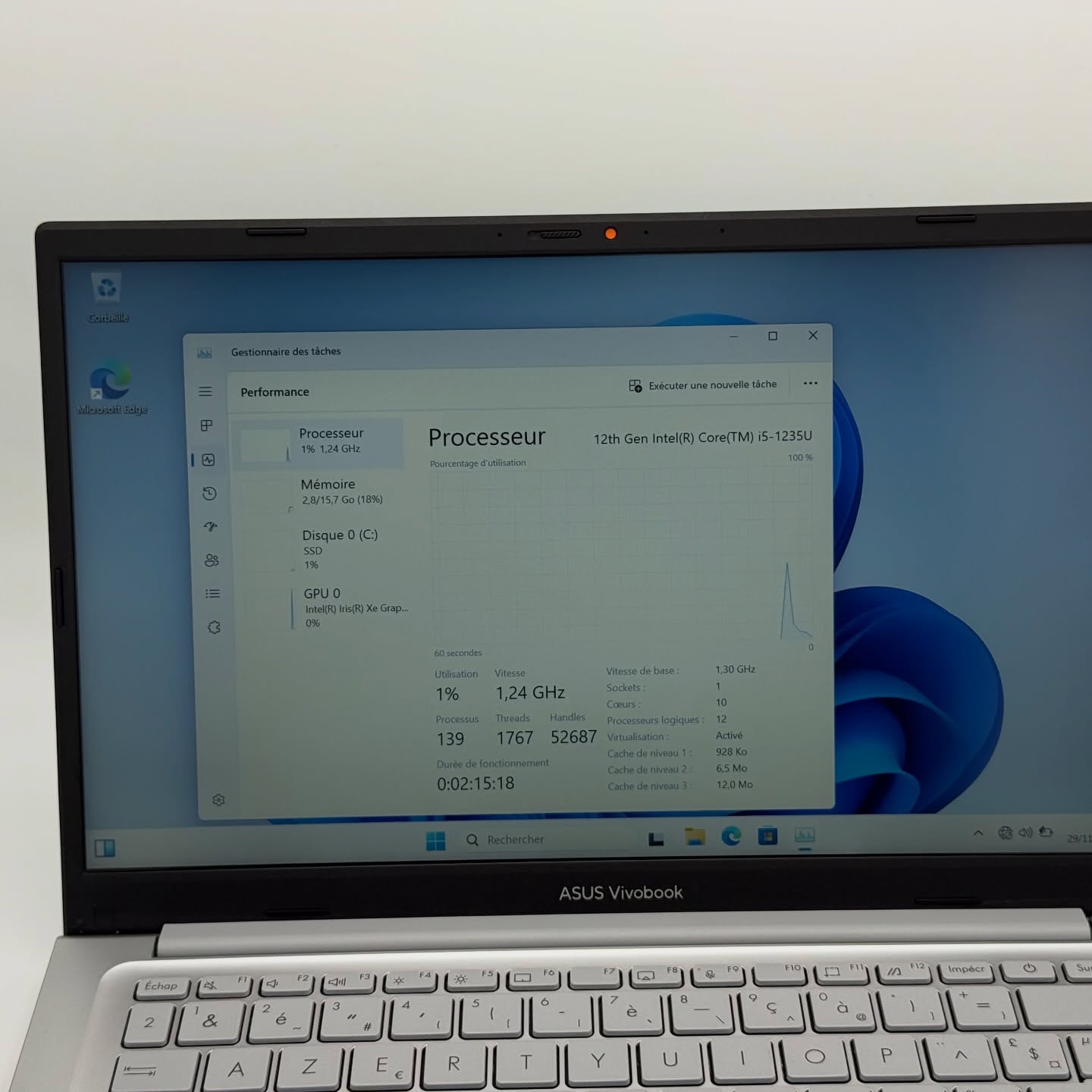 ASUS Vivobook X1404Z – i5-1235U / 16 Go DDR4 / 512 Go SSD NVMe / 14″ FHD – Image 7