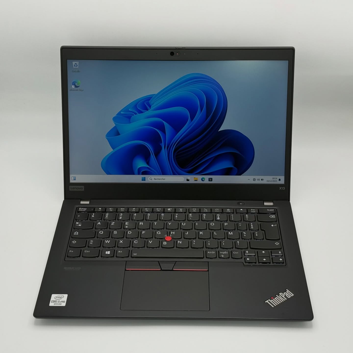 Lenovo ThinkPad X13 – i5-10310U / 16Go DDR4 / 13.3″ FHD Tactile