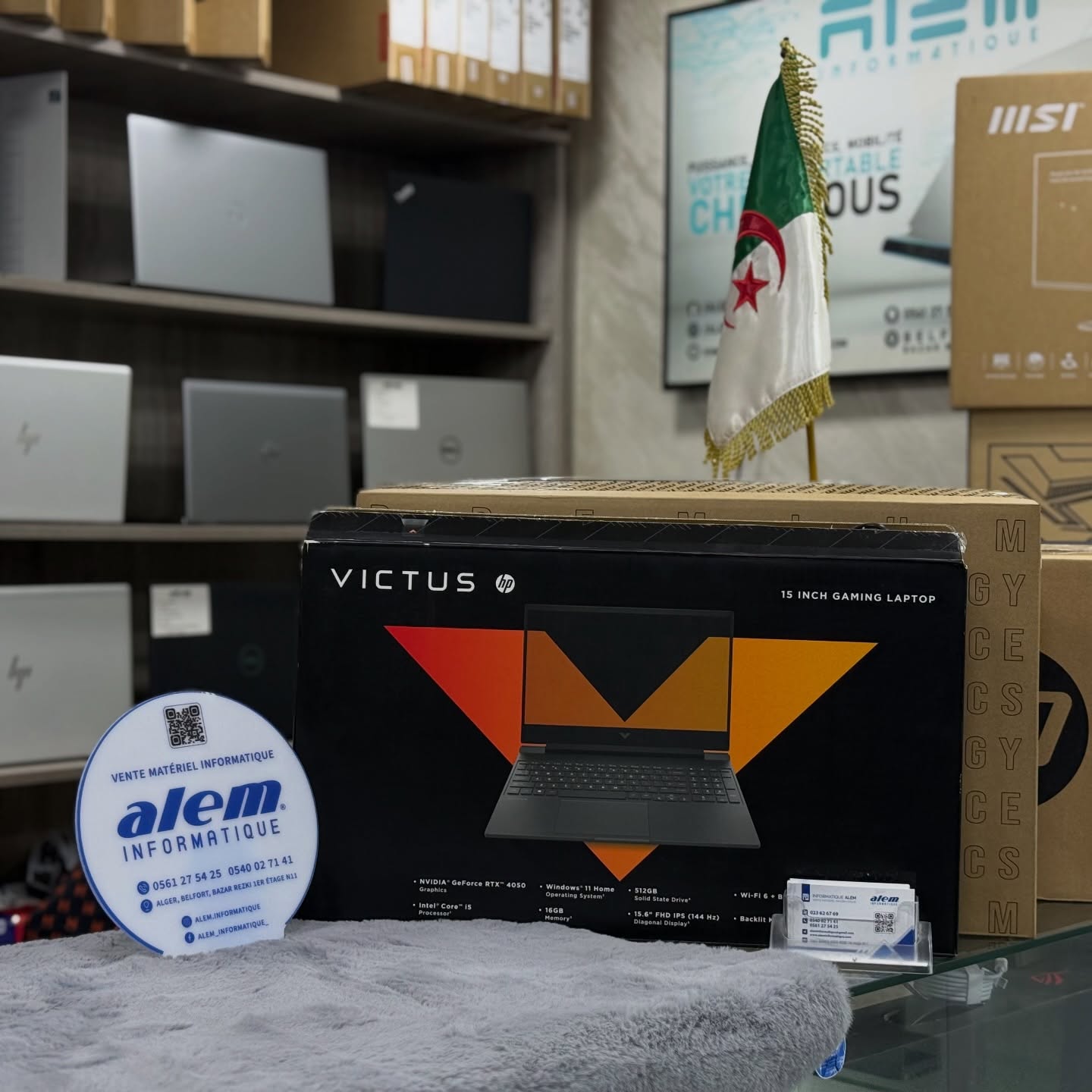 HP Victus 15 – i5-13420H / RTX 4050 / 16Go / 512Go / 15.6″ FHD 144Hz – Image 10