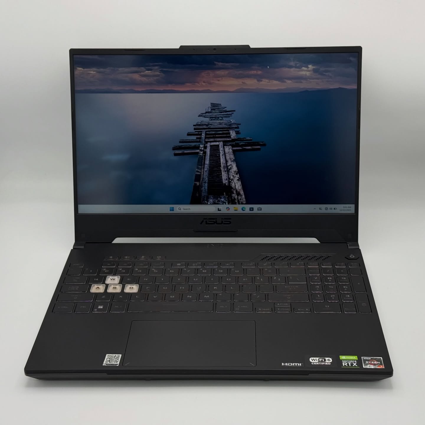 ASUS TUF Gaming F15 FX507ZM – Ryzen 7 6800H / 16Go DDR5 / 512Go SSD / RTX 3060 / 15.6″ FHD 144Hz