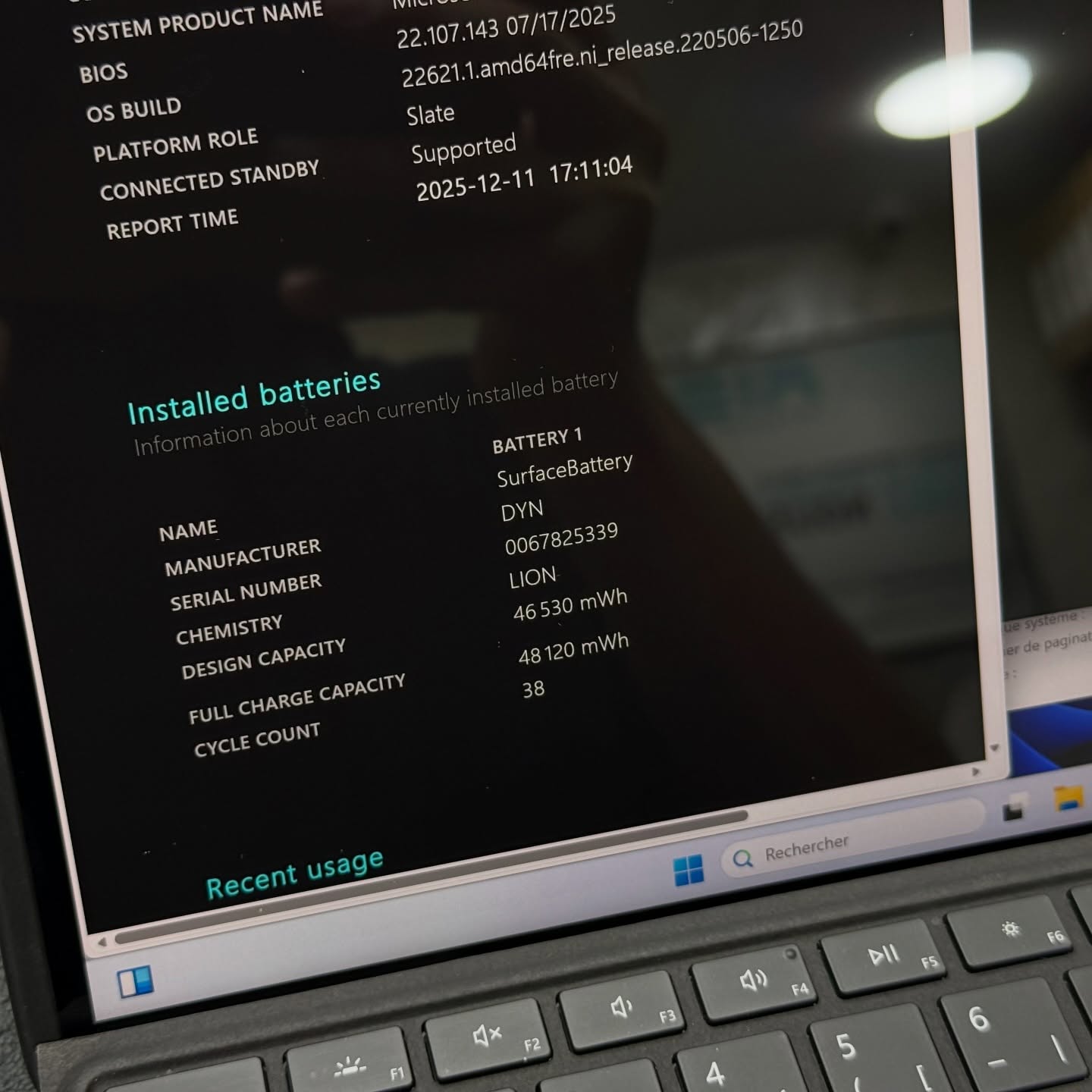 Microsoft Surface Pro 9 – i5-1245U / 16Go DDR5 / 256Go SSD / 13″ Tactile – Image 8