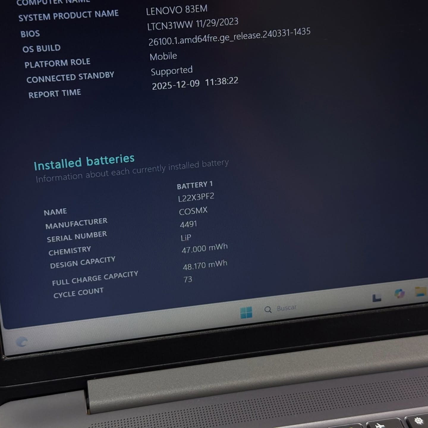 Lenovo IdeaPad Slim 3 – i7-13620H / 16Go DDR5 / 1To SSD NVMe / 15.6″ FHD – Image 10