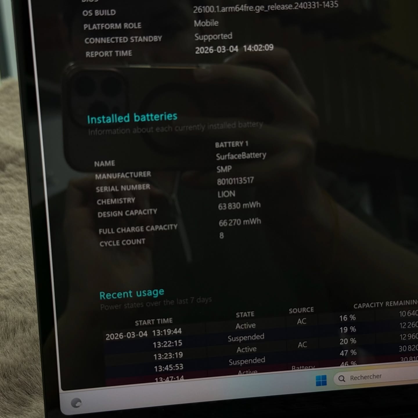 Surface Laptop 7th Edition – Snapdragon X Elite / 32 Go / 1 To SSD / 15″ OLED – Image 10