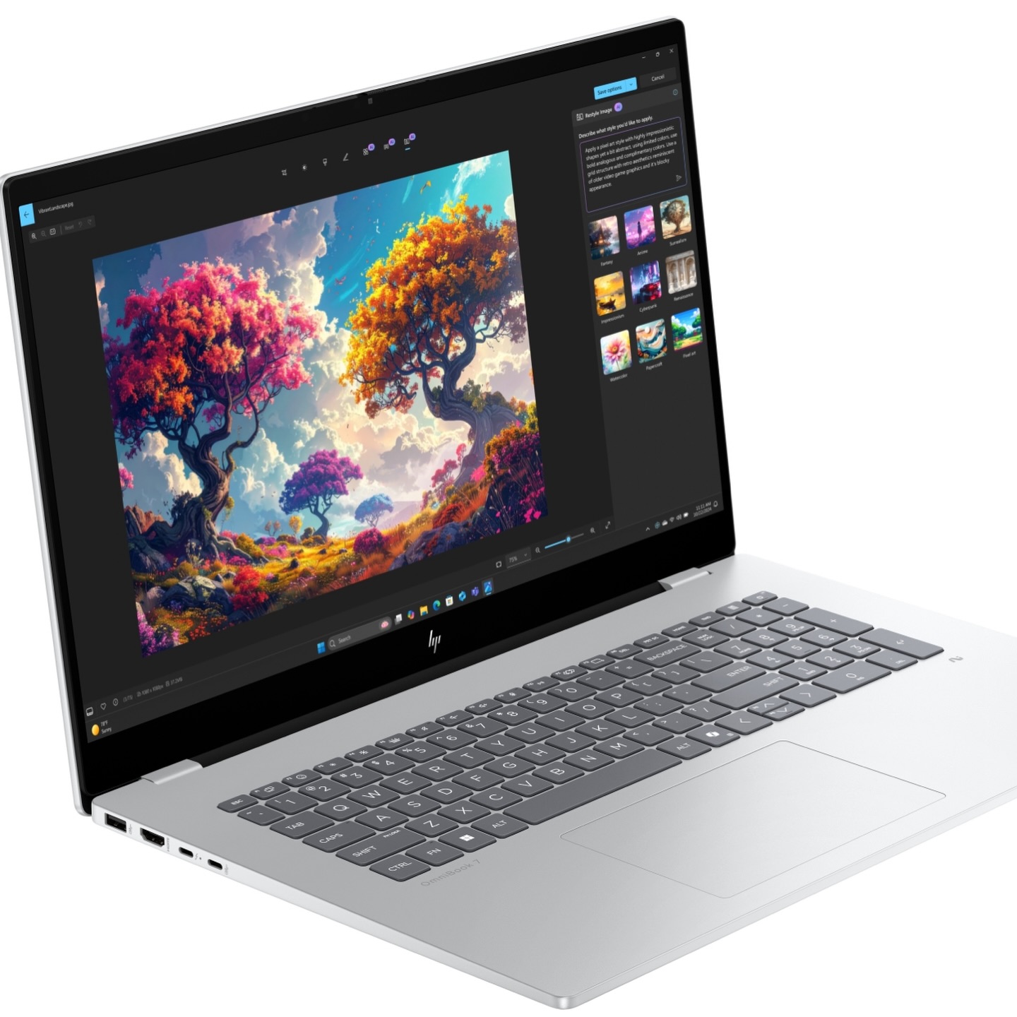 HP OmniBook 7 NGAI (17-dc0003nz) – Ultra 7 258V / 32 Go / 1 To SSD / 17.3″ FHD Tactile – Image 2